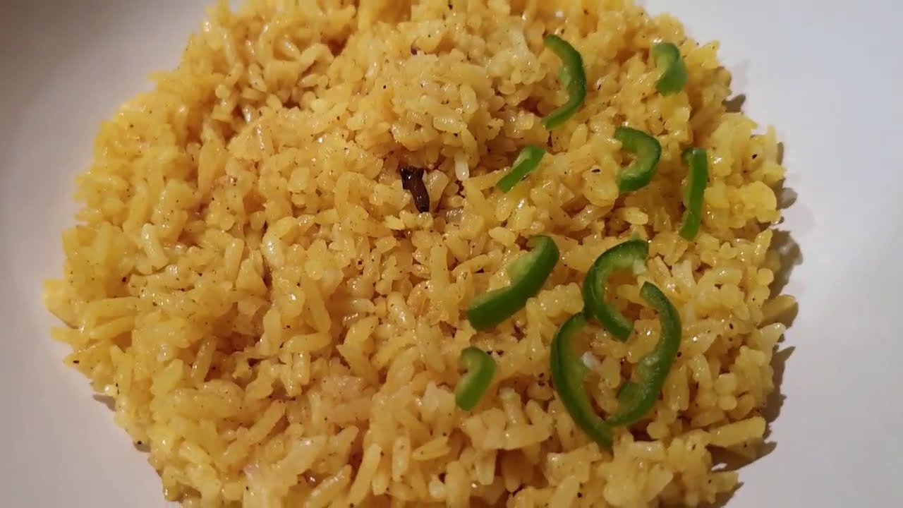 RIZ JAUNE AU CURCUMA (ON CUISINE ENSEMBLE)