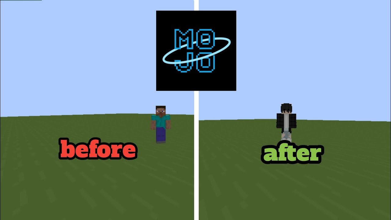 Cara pasang skin di mojo launcher all version dari 1.8  sampai 1.21.8