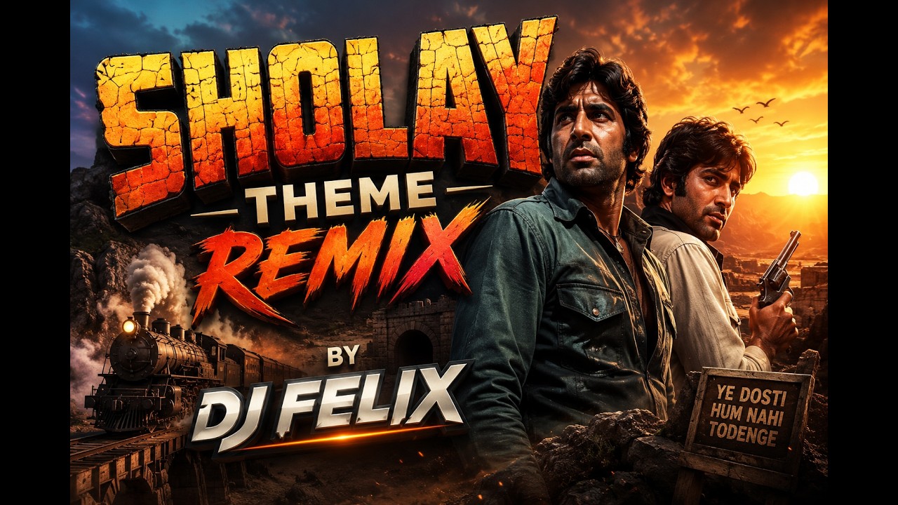 DJ Felix Remix SHOLAY |Old is Gold New Style #sholay #remixsong #bollywoodremix