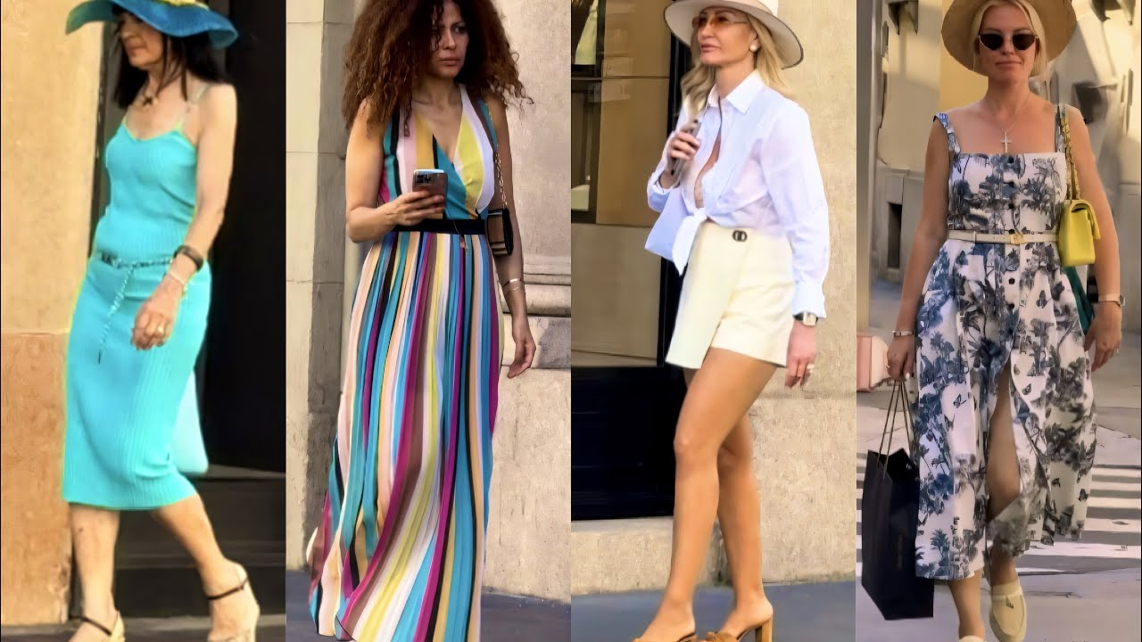 Latest Luxury Fashion Trends In Milan ☀️ Summer Street Style 🇮🇹 Fashionable People