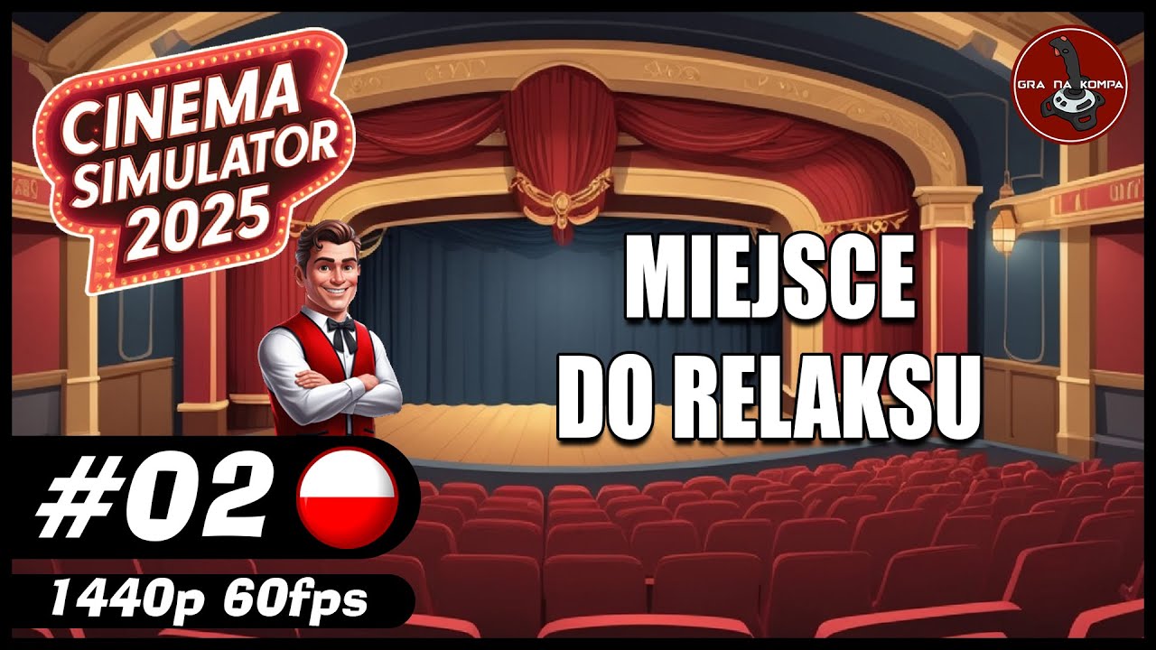 Miejsce do relaksu || #2 || Cinema Simulator 2025 gameplay PL