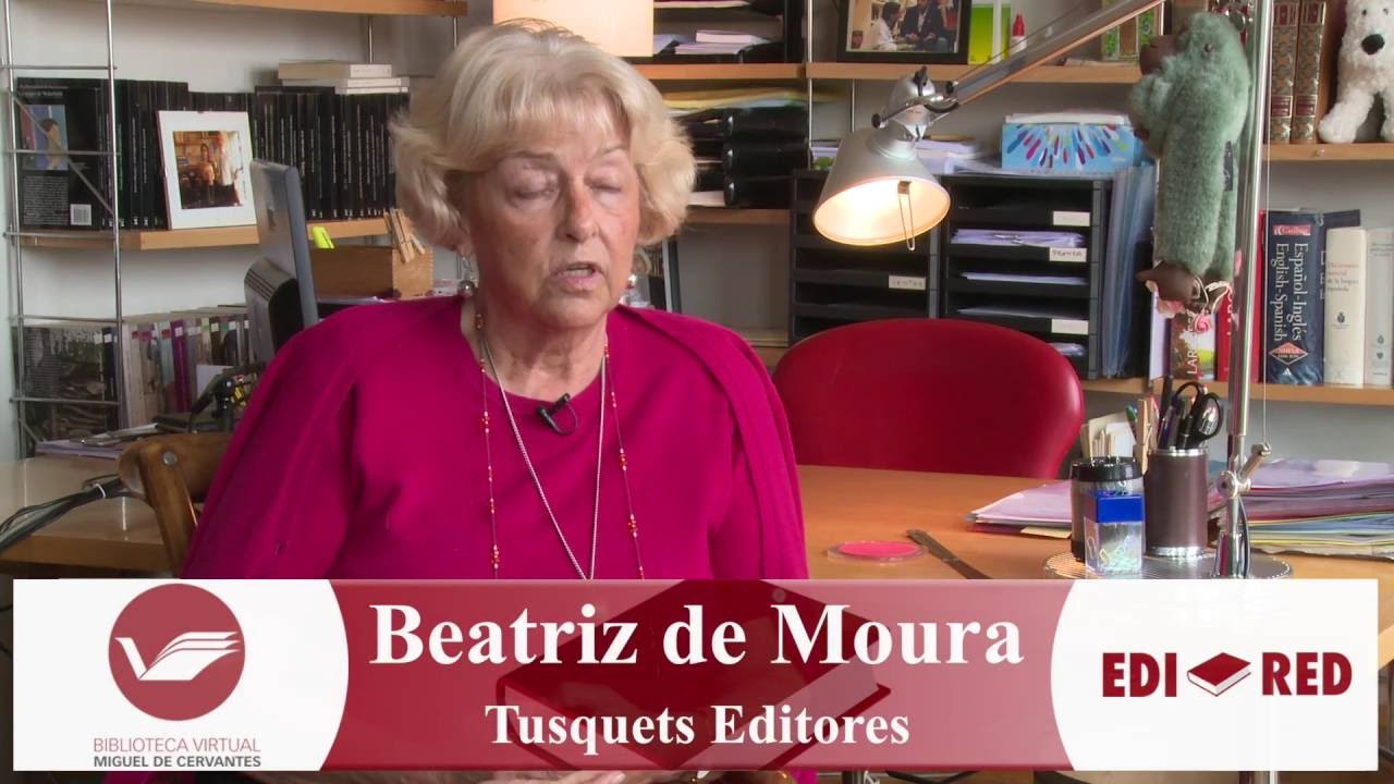Entrevista a Beatriz de Moura (Tusquets Editores)