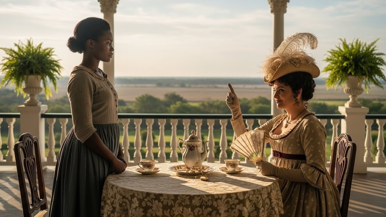 La señora se burló del té de la esclava — sin notar que era la última taza de su vida