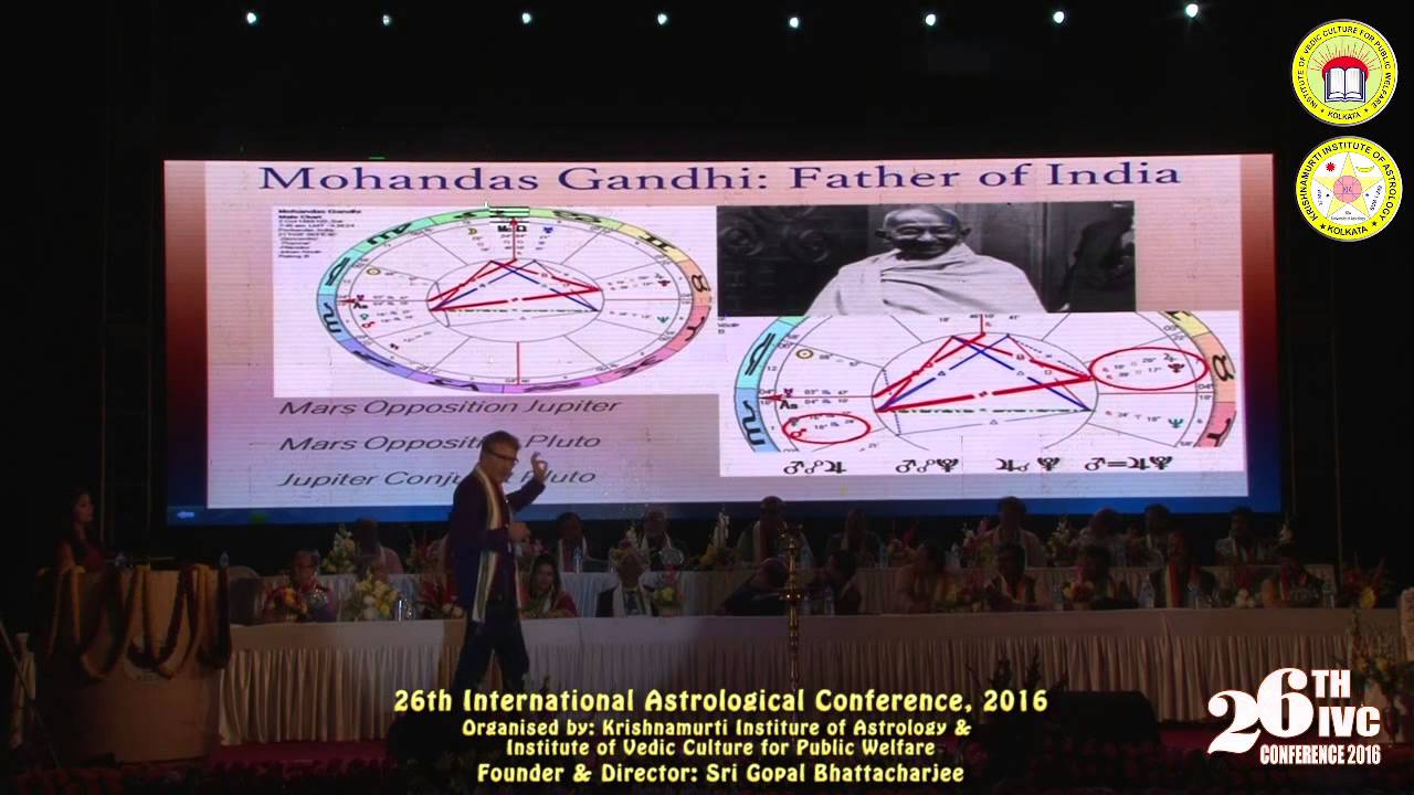 Rechard Alwin Fidler of South Africa addressing on Solar Arc Progressions