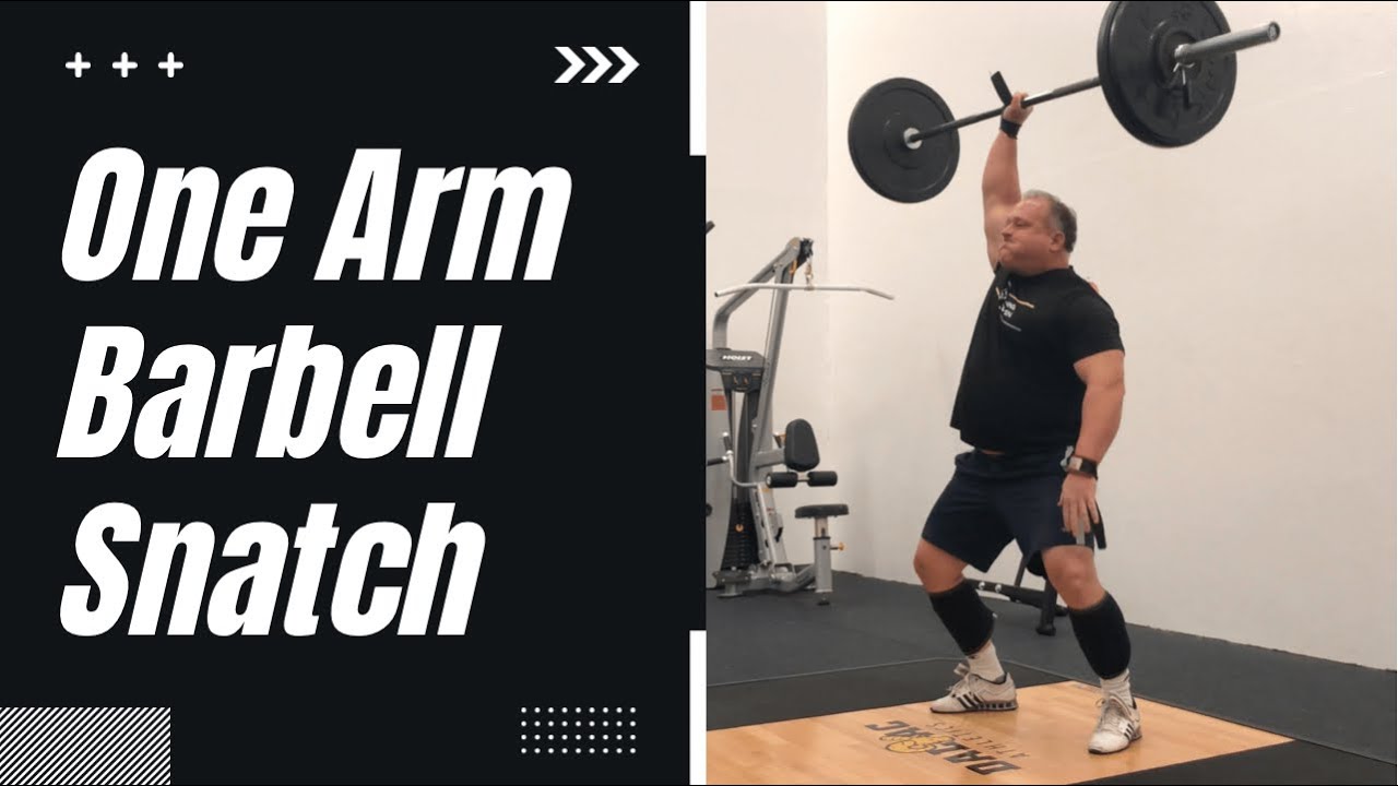 The One Arm Barbell Snatch Is BADASS (Power Builder)