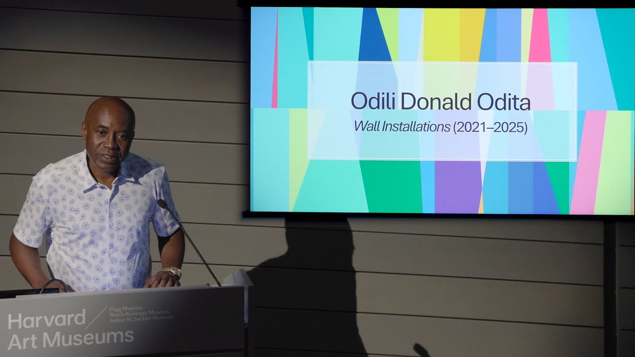 Artist Talk—Odili Donald Odita: Wall Installations (2021-2025)