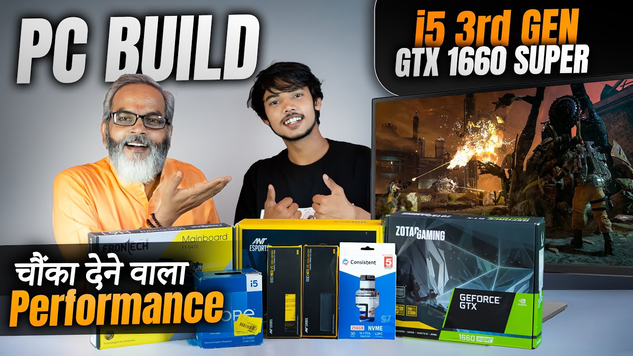 PC Build i5 3470 3rd Gen + GTX 1660 Super 🔥 Full Testing Video