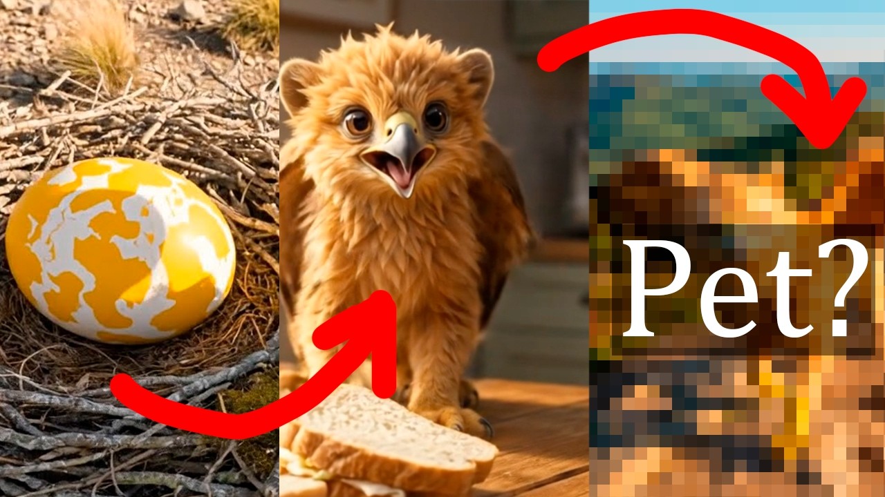 I Got a Pet Griffin - From Egg to Giant Wings! 🦅🦁
