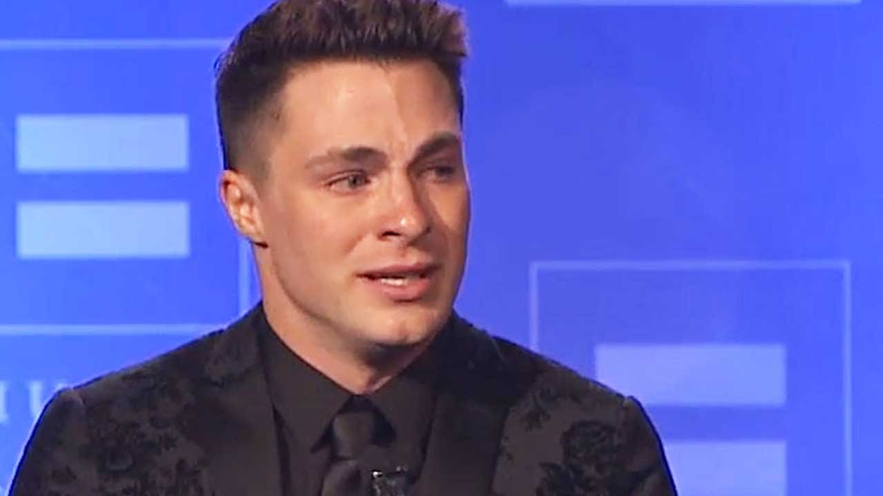 Colton Haynes Breaks Down During Inspirational HRC Speech: 'Tonight I Can Be Myself'