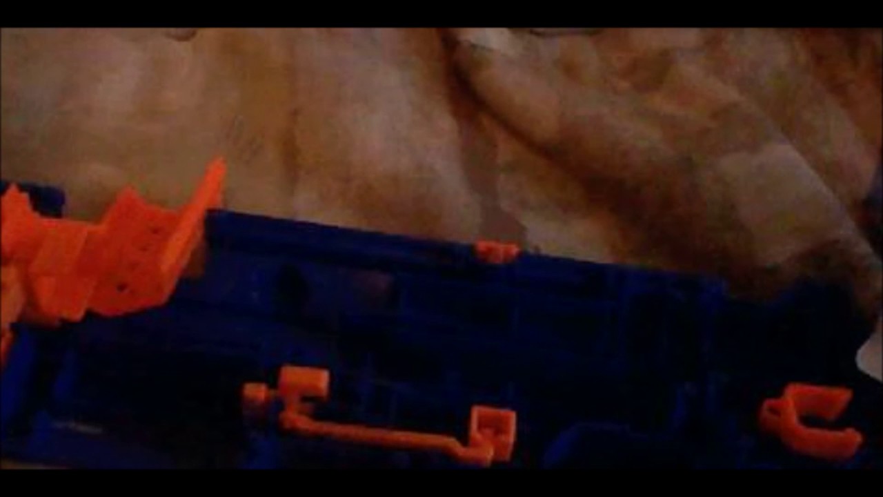 Orange Mod Works Immortal Kit For Nerf Lonstrike UNboxing And More
