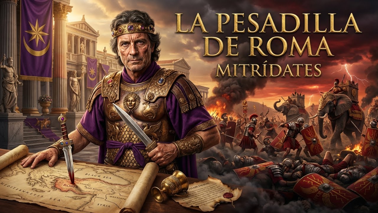 El REY que ATERRORIZÓ a ROMA: MITRÍDATES
