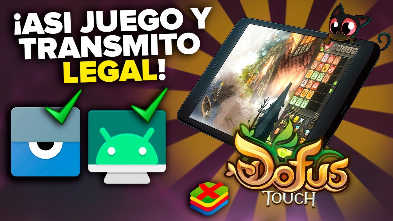 MANERAS LEGALES  DE JUGAR DOFUS TOUCH EN PC💻2024 , ¡ BYE BLUESTACK !✅