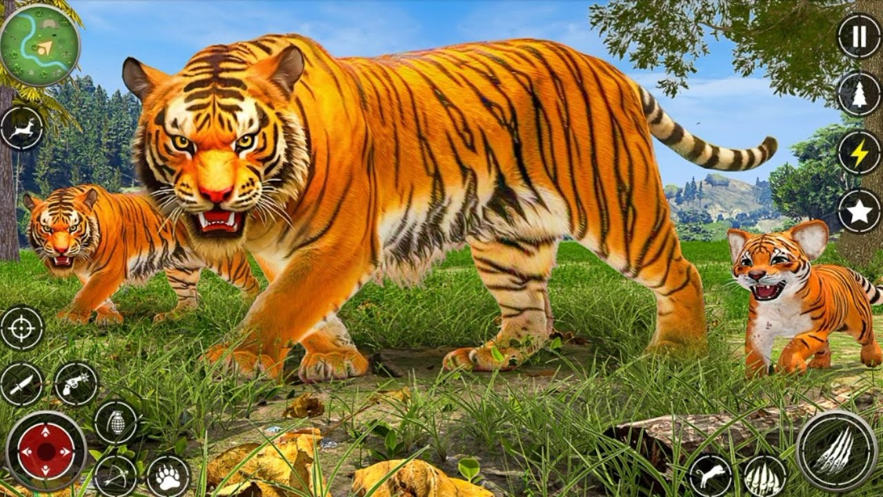 The Circle of Life: Raising Cubs in Tiger Family Simulator 3D
