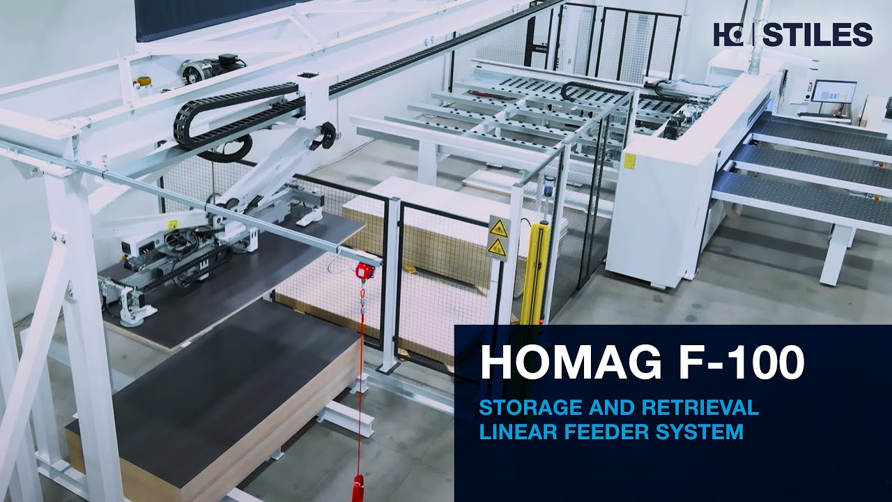 HOMAG STORETEQ F-100 Storage and Retrieval System Walkthrough | Stiles Machinery