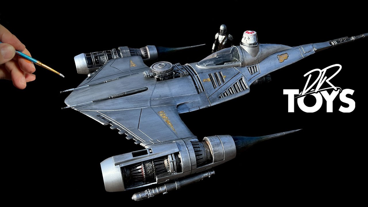 Star Wars N1-Starfighter 1:12 Scale Custom Paint Job