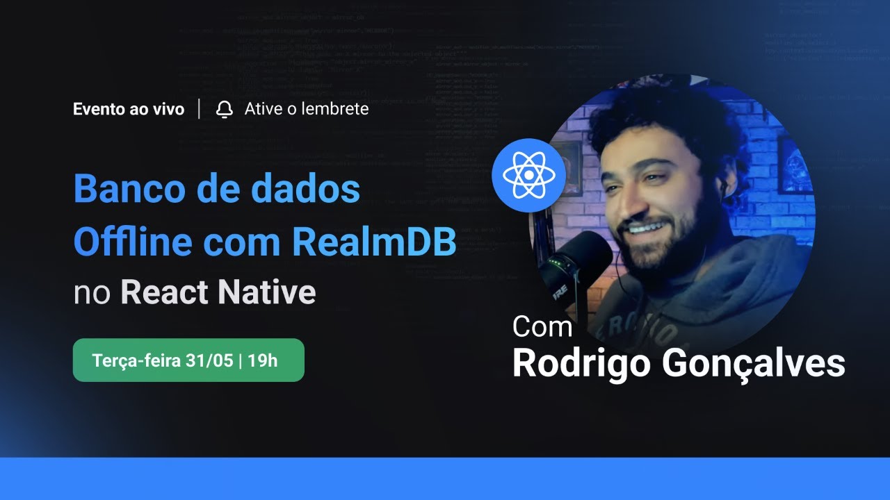 Banco de dados Offline com RealmDB no React Native | Decode #031