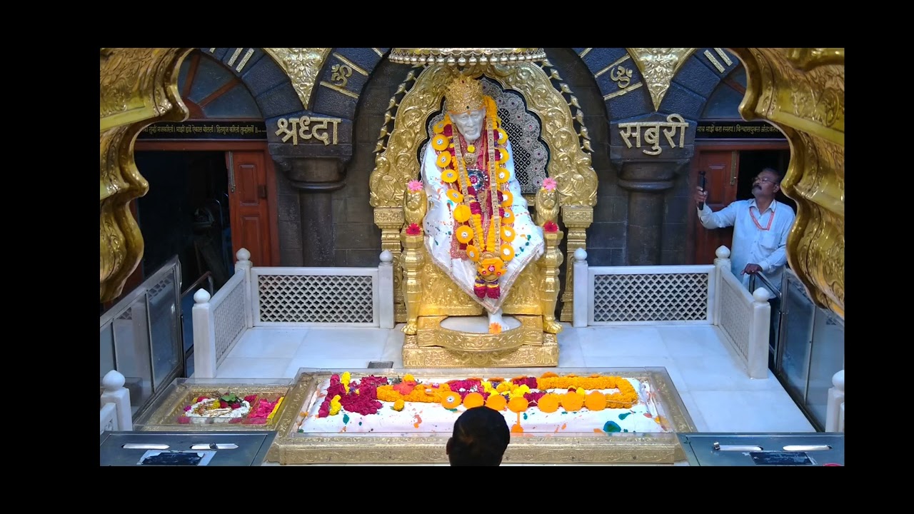 షిరిడి సాయిబాబా  8/3/26 మార్నింగ్ దర్శనం 