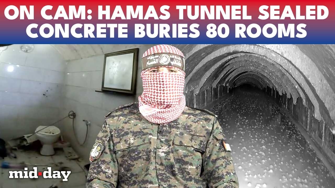 Израиль ЗАБЕТОНИРОВАЛ 16-километровый МЕГА-ТОННЕЛЬ ХАМАС, залив 30 000 м&sup3; бетона, объект Голдин З...