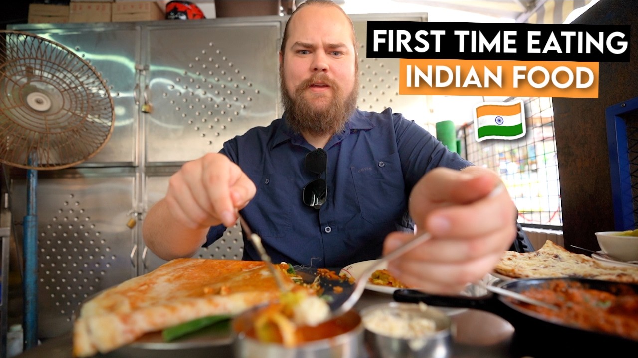 Americans Try Indian Food for the First Time (Mumbai Food Tour)