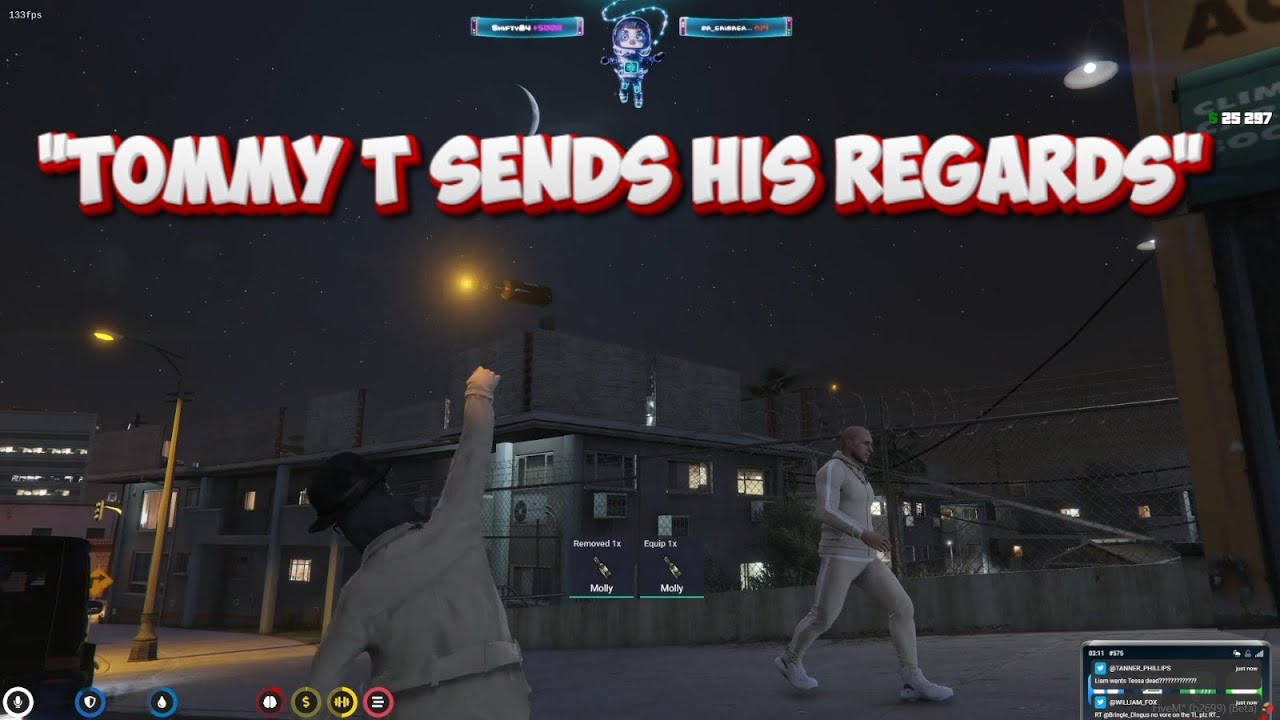 FRANCIS, HYDRA And THE ANGELS BOMB The MANDEM BLOCK After Request From TOMMY T | NoPixel Mandem