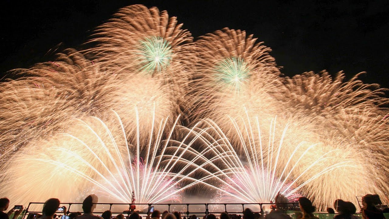 べっぷ火の海まつり 納涼花火大会 フィナーレ 黄金孔雀 RADWIMPS - グランドエスケープ 2023.7.30