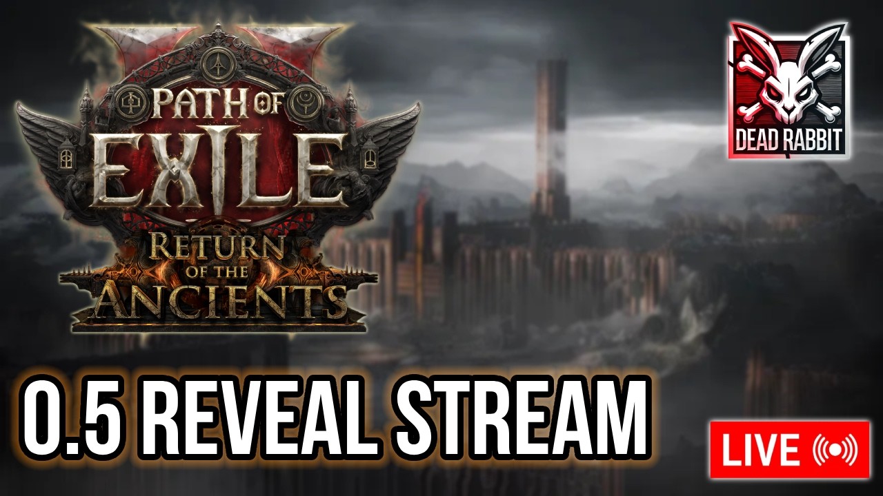 POE2 0.5 REVEAL STREAM TODAY !!!!!!!!