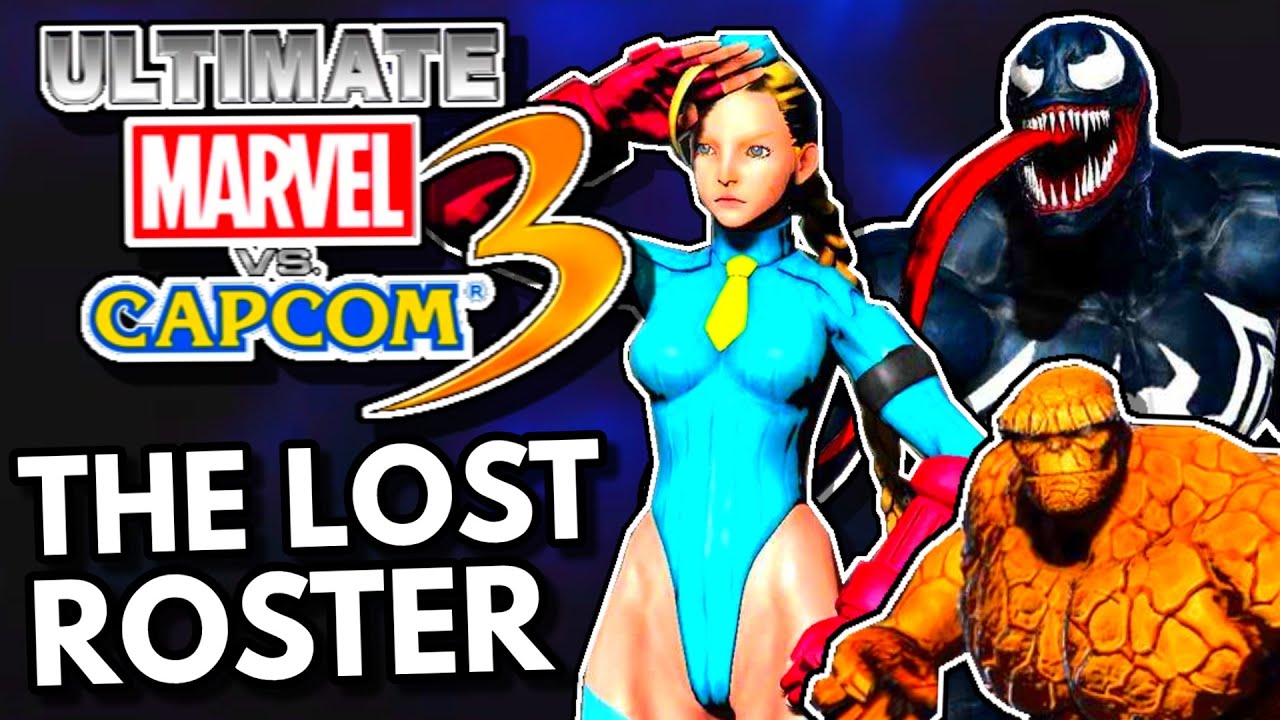 The Lost Roster of Marvel vs Capcom 3