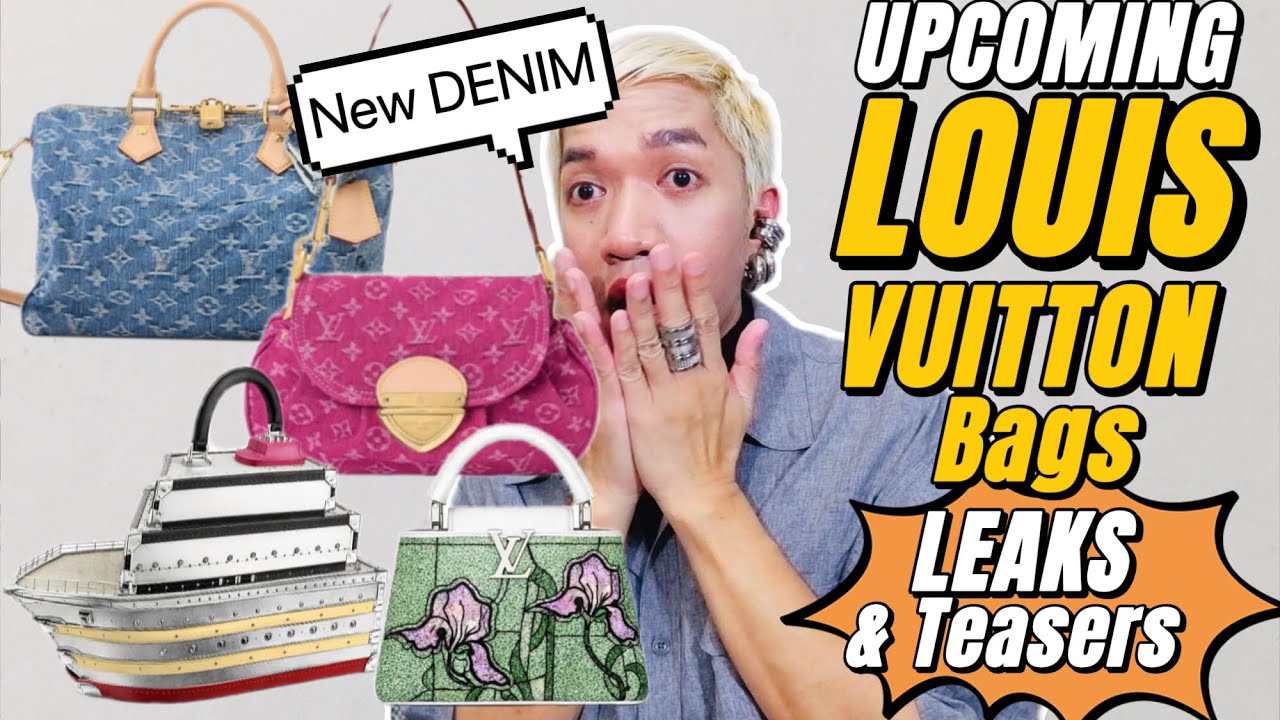 Новые утечки информации от Louis Vuitton о предстоящей коллекции: новая женская джинсовая коллекц...