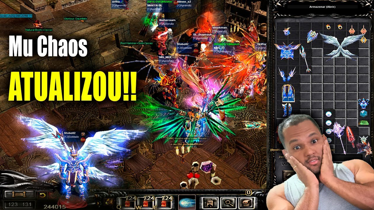 MU CHAOS ATUALIZOU!!! Agora o PVP ficou INTERESSANTE