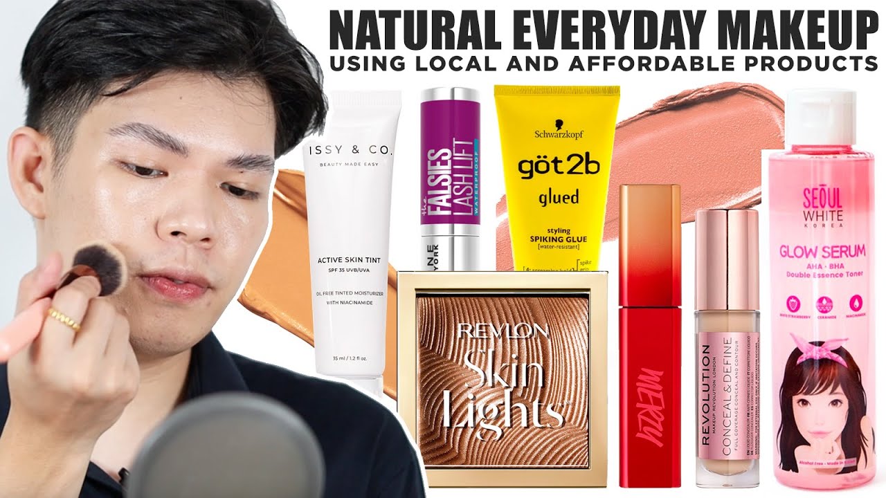 EASY AND SIMPLE EVERYDAY MAKEUP TUTORIAL! (USING AFFORDABLE PRODUCTS UNDER 500 PESOS!)