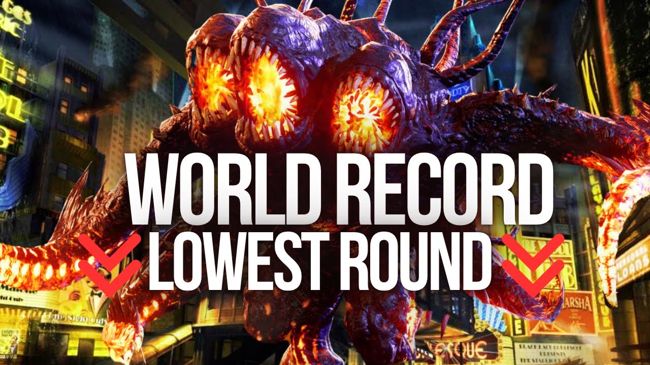 I Beat Shadows of Evil On The LOWEST ROUND POSSIBLE !