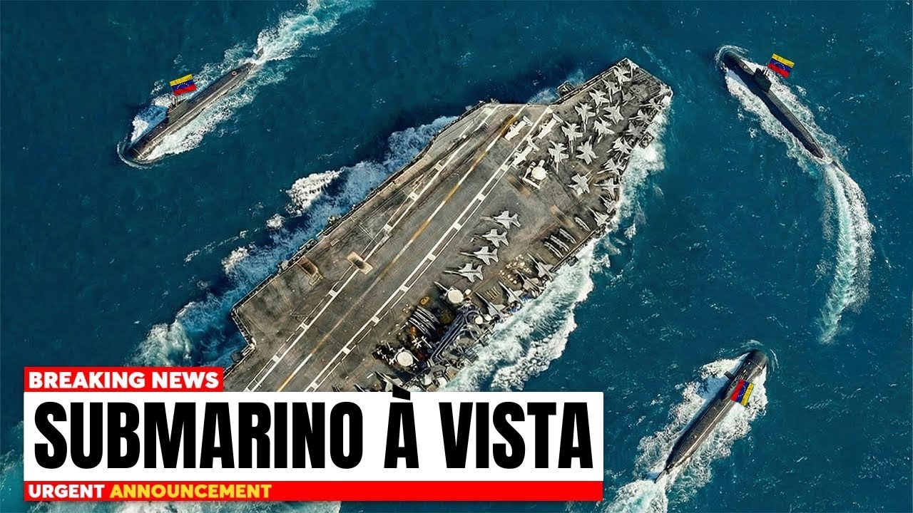 3 Submarinos Venezuelanos Atacam a Marinha dos EUA &mdash; O Colapso de 8 Minutos