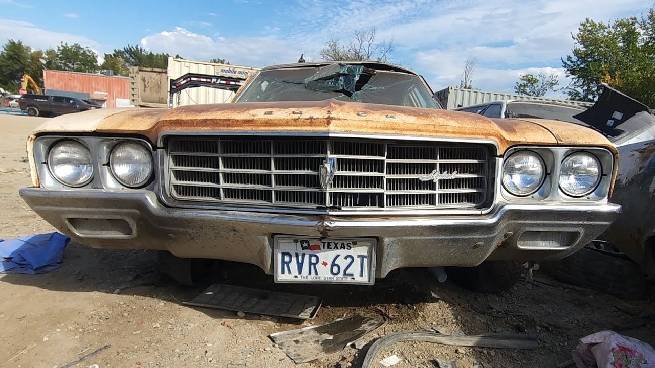 Находка на свалке Buick Skylark 1970 года