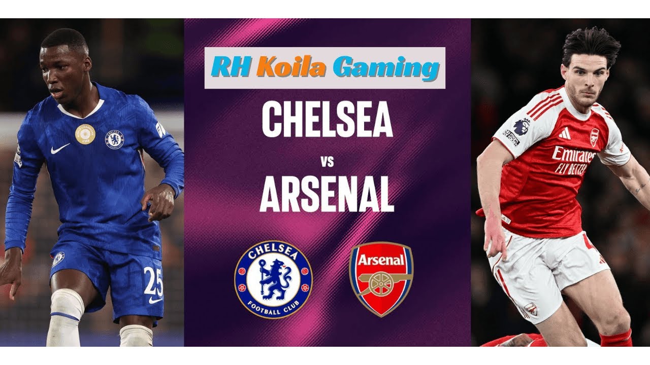 🔴 LIVE: Arsenal vs Chelsea | EFL Cup ⚽ | Gameplay Livestream | RH Koila Gaming