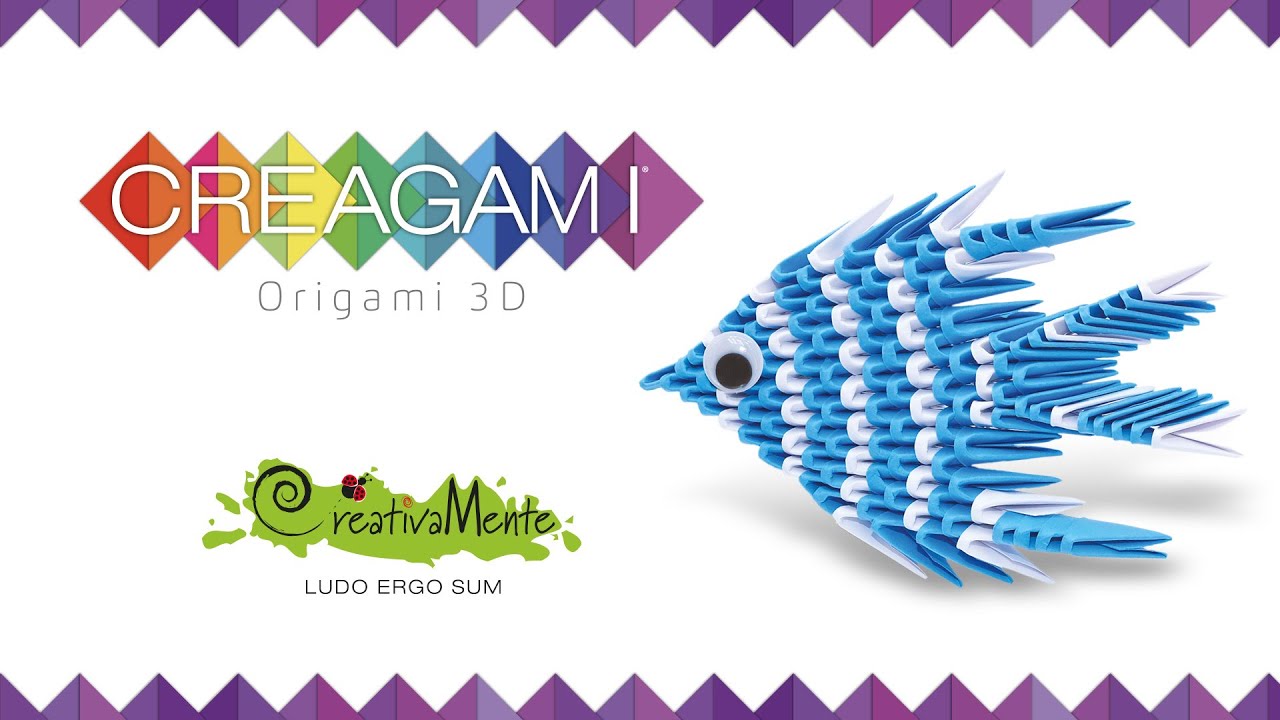 Pesce Azzurro -   Blue Fish - Creagami by CreativaMente