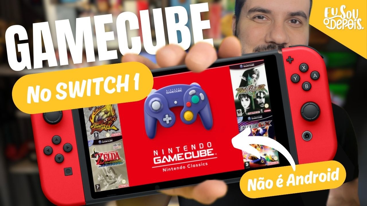 TESTANDO GAMECUBE NO SWITCH 1 - NÃO É ANDROID!