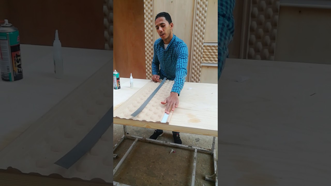 أسهل َطريقه لتركيب الاستانلس لشغل الموبيليا