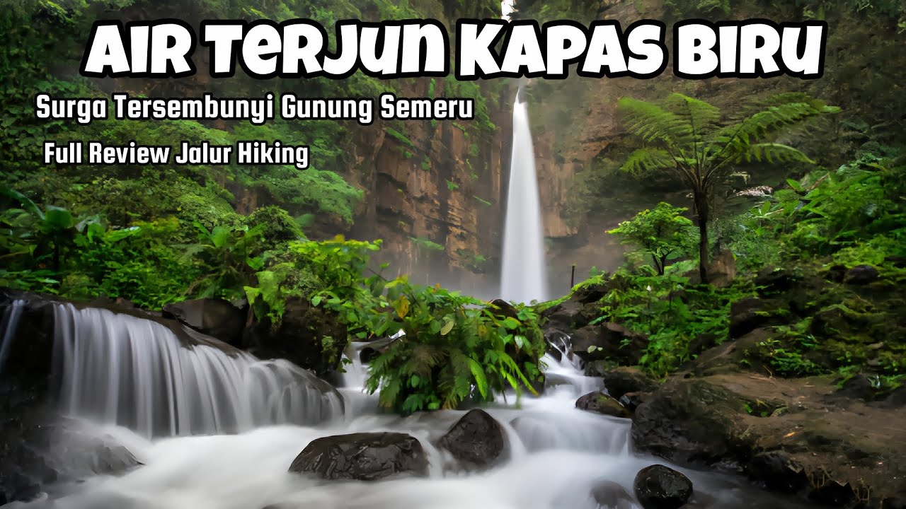 Jelajah AIR TERJUN KAPAS BIRU Lumajang‼️ Pesona Alam Surga Tersembunyi di Lereng Gunung Semeru‼️