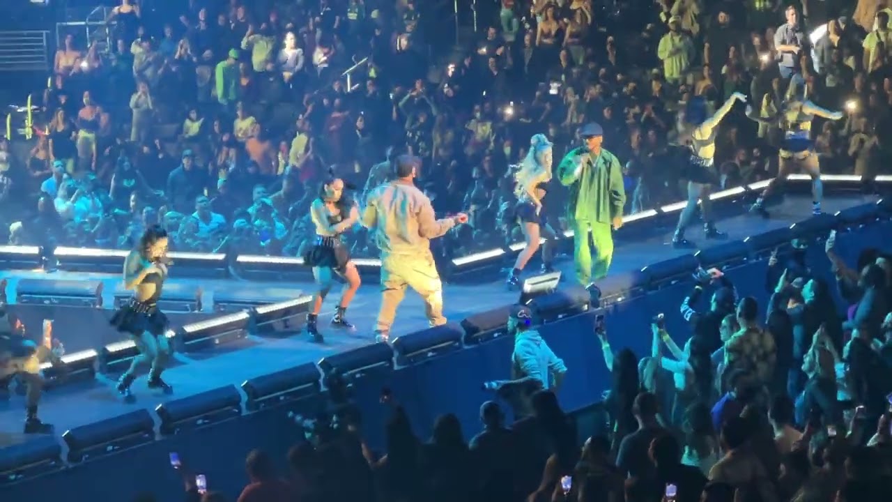 Ozuna & Anuel AA - China  / Live @Calibash 01/14/22 Crypto Arena Los Angeles CA.