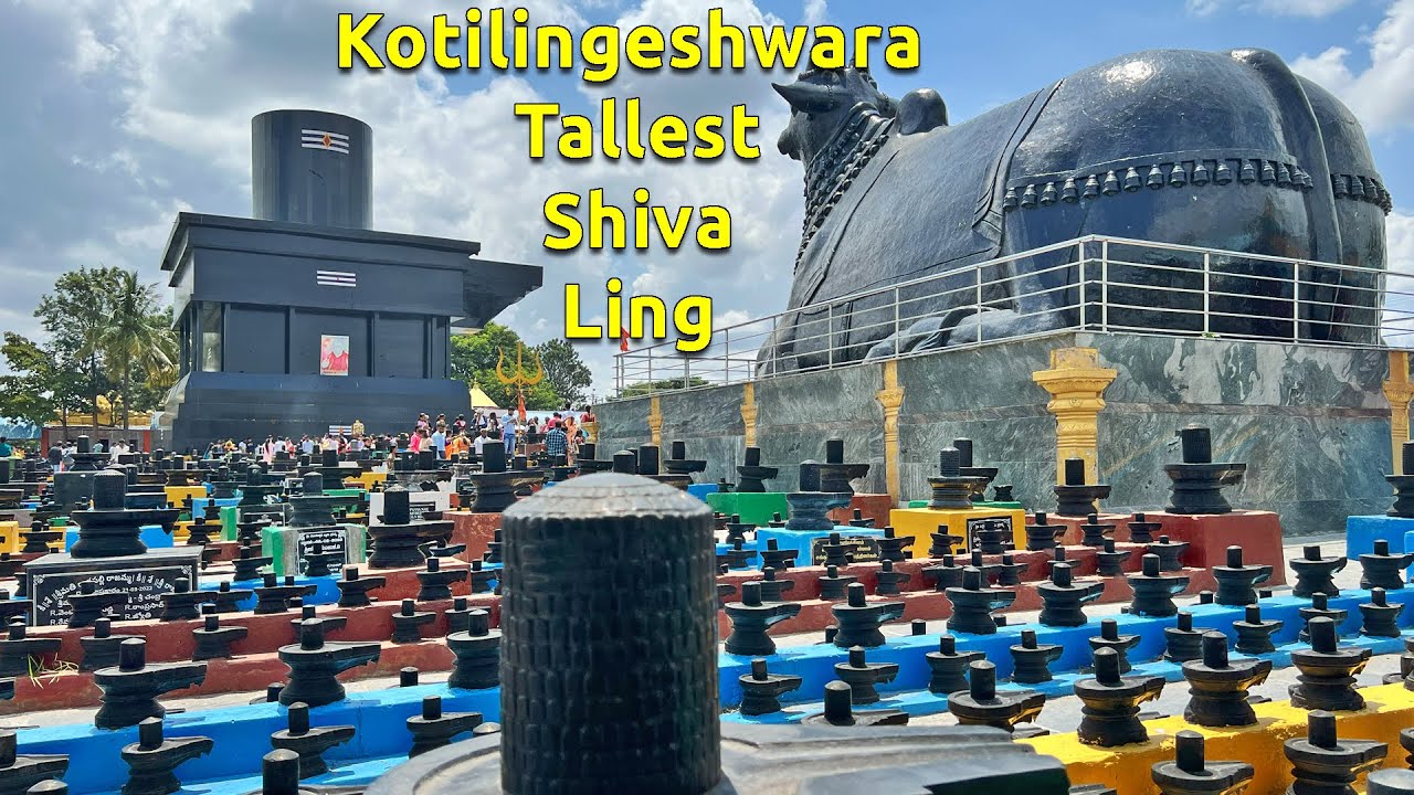 Kotilingeshwara Temple with 90 lakhs shiva linga Kammasandra Village Kolar district Karnataka, India