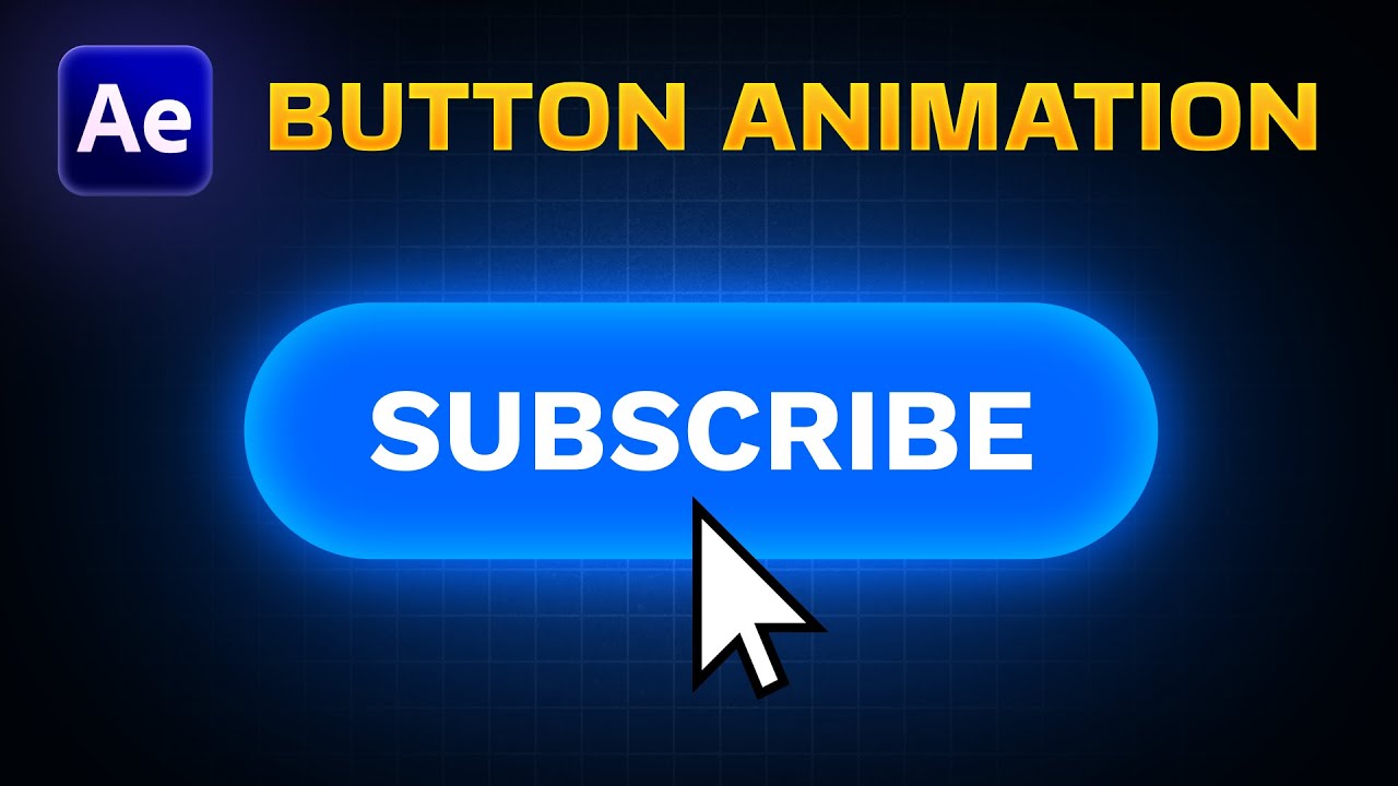 Animar Botón Interactivo en After Effects – CTA animation