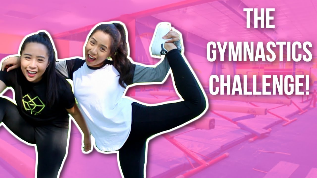 GYMNASTICS CHALLENGE! | Caleon Twins