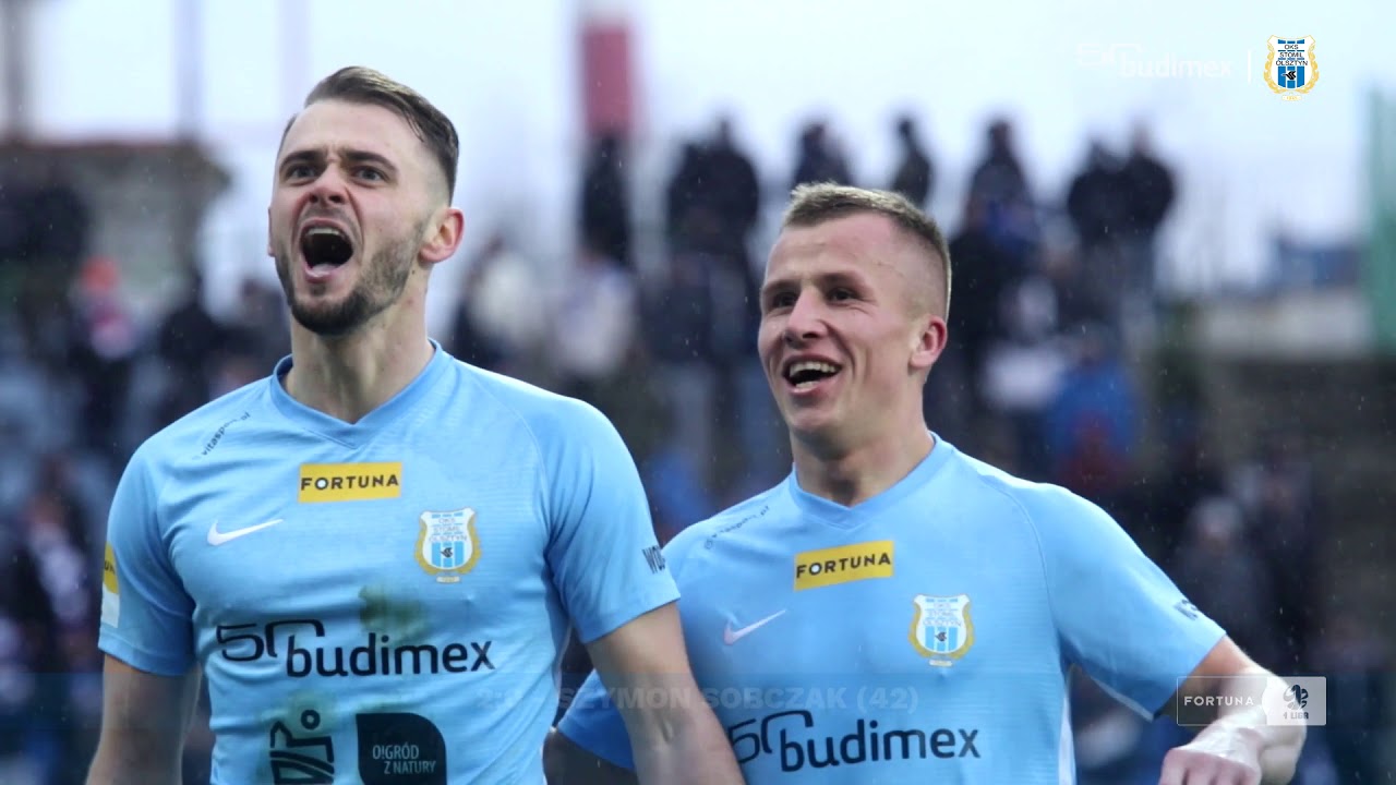 SKRÓT | Stomil Olsztyn - Wigry Suwałki 2:1 (16.03.2019 r.)