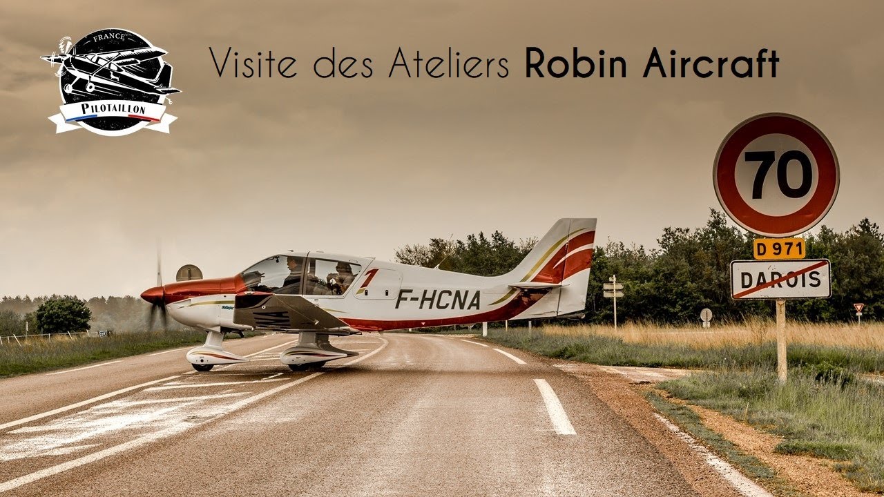 Visite des ateliers Robin Aircraft et essai du DR401