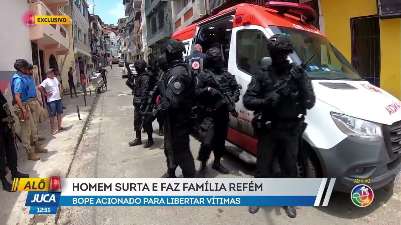 Agora: Homem estaria fazendo reféns | ALÔ JUCA | TV ARATU