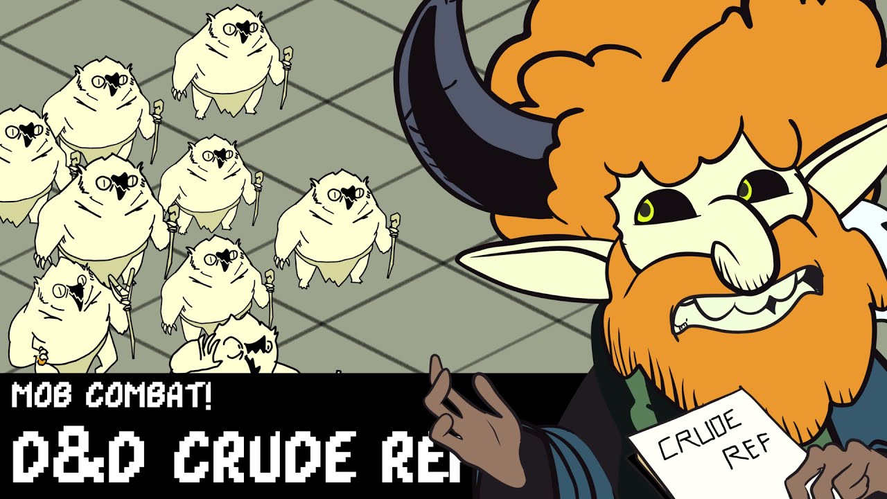 (анимированные) Правила боя DnD Mob #NODICEROLLS!