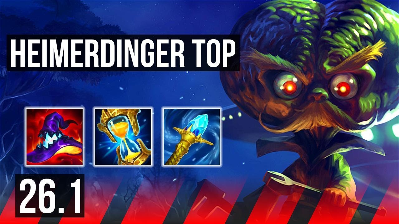 HEIMERDINGER vs SETT (TOP) | Perfect KDA: 6/0/5 | KR Master | 26.1