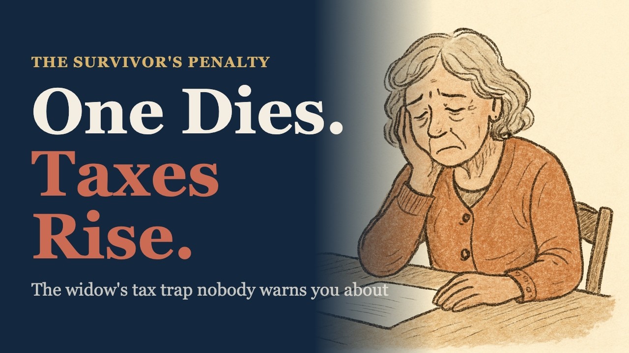 The Widow's Tax Trap: Why Your Taxes Go Up When Your Income Goes Down