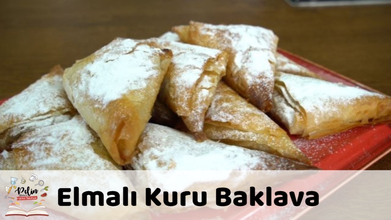 Elmalı Kuru Baklava Tarifi