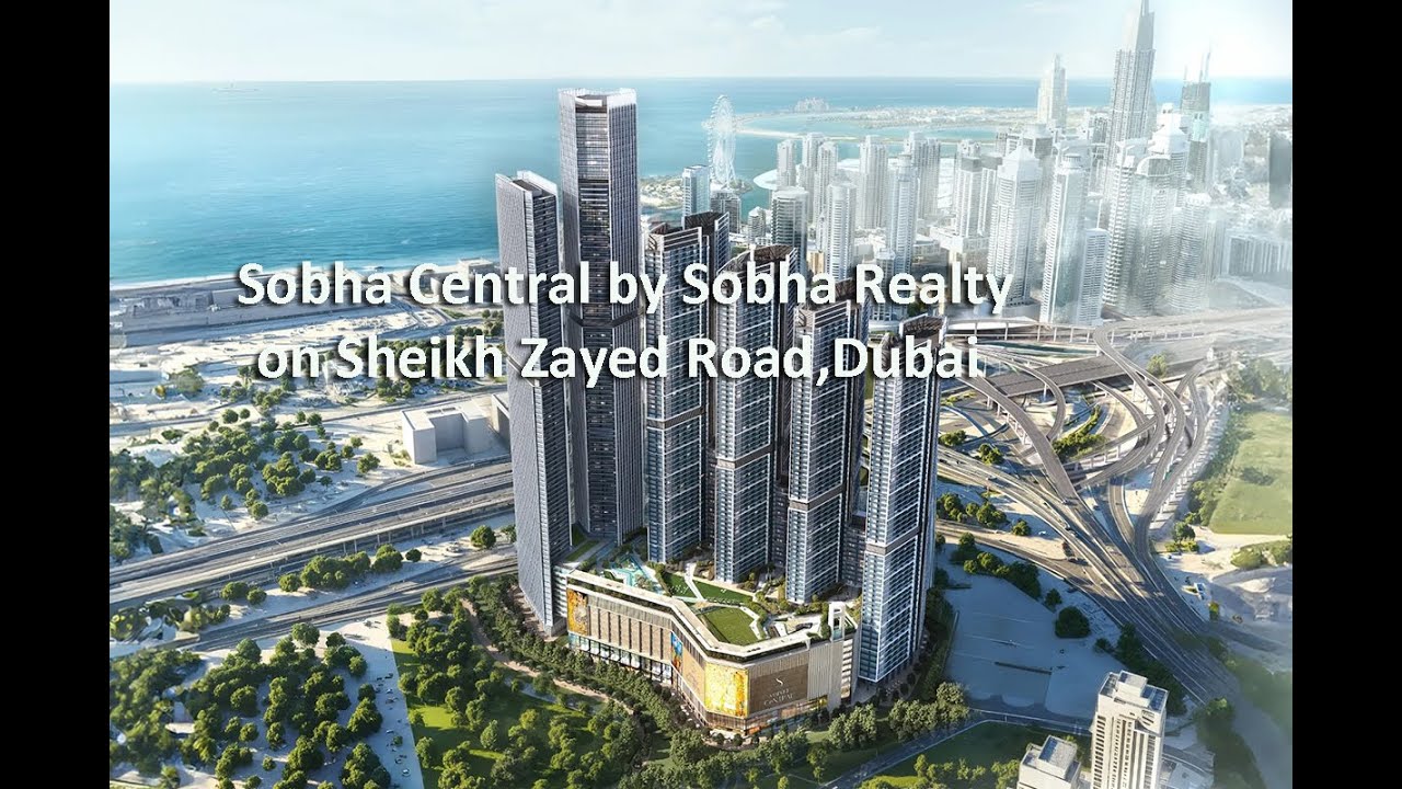 Sobha Central by Sobha Realty on Sheikh Zayed Road, Dubai